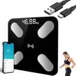 Bedee Bluetooth smart mérleg arc applikációval az izomtömeg és a víz méréséhez (Bedee)
