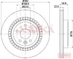 ASHIKA Disc frana ASHIKA 61-00-0325C (61-00-0325C)
