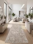 Itea Traversa ITEA 42003-102, Inaltime Fir 10 mm, Latime 0.58m, Marime 80 x 900 cm, Ivory, Crem si Maro, Festonata Surfilata Tivita, Antialergica, Polipropilena, Living, Dormitor, Coridor, Hol Covor