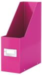 Leitz Suport vertical pentru cataloage, LEITZ Click & Store, carton laminat - roz roz Carton laminat 1 compartiment Suport vertical documente (L-60470023)