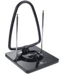 Maclean Antena de Interior MACLEAN MCTV-963 High Gain Freeview Analogica FM DVB-T/T2 Negru (5901549689556)