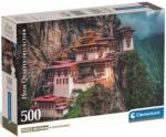 Clementoni Puzzle Clementoni din 500 de piese - Mănăstirea budistă „Cuibul tigrului (35619) Puzzle