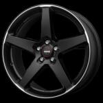 MOMO Janta Aliaj MOMO FIVE MATT BLACK POLISHED 8.5X19 5X108 ET 43 CB 72.3