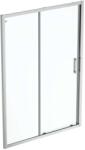 Ideal Standard Connect 2 - Zuhanyzó tolóajtó, kétrészes, 120 cm, ezüst fényes/tiszta üveg K9277EO (K9277EO)