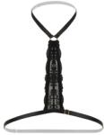 CHRISTINE Harness Bralette Midnight csipkés mellény