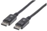 Manhattan DisplayPort Összekötő Fekete 10m 354134 (354134)