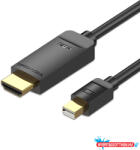 Vention KÁBEL 4K Mini DP to HDMI Kábel 3M Black (HAHBI)