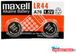 Maxell LR44 5x2 csomag (tépheto bliszter) 1, 5V alkáli gombelem (MD_MAX131401)