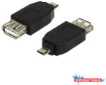 LogiLink USB 2.0 adapter, Micro-USB/M-USB-A/F, fekete (MD_AU0029)
