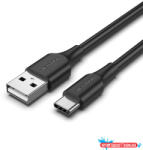 Vention USB-A 2.0/M -> USB-C/M, 2m, (3A, fekete), kábel (CTHBH) - nyomtassotthon