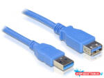 Delock USB3.0-A (apa/anya), 3 méteres hosszabbító kábel (MD_82540)
