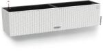 Lechuza Vaza de flori Lechuza BALCONERA Cottage 80, cu sistem de udare, alba, 79 x 19 x 19 cm (15610)
