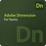 Adobe Licenta ADOBE Dimension for teams, ALL, Multiple Platforms, Multi European Languages, Annual, 1 User, Level 1 1 - 9, Subscription (30002957CC01A12)