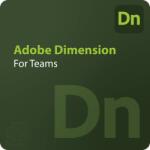 Adobe Licenta ADOBE Dimension for teams, ALL, Multiple Platforms, Multi European Languages, Annual, 1 User, Level 1 1 - 9, Subscription (65305450CA01A12)