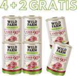  Wild Farm WILD FARM PURE MONO Lamb Puppy 6x400 g - egyfehérjés kutyatáp - abiszoo - 3 992 Ft