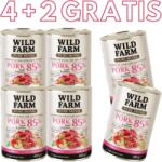  Wild Farm WILD FARM PURE MONO Sertéshúsos Alma és Quinoa 6x400g monoprotein kutyatáp - abiszoo - 3 992 Ft