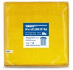 BONUS Törlőkendő, mikroszálas, univerzális, 10 db, 40x40 cm, BONUS "MicroCLEAN Extra", sárga (KHT1299)