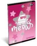LIZZY Füzet, tűzött, A5, szótár, 32 lap, LIZZYSULI, "Kit tok Stars Purrfect", "31-32 (TICLFSZA5KS) - iroda24