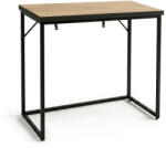 AKORD Furniture Factory AKORD ORIGO Loft Konzolasztal 90 cm Dąb Craft Fekete Lábakkal (AKO-KONORIGOCRACZA)