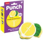 Vileda Súrolószivacs, rugalmas, VILEDA "Punch Scrub `n` Flex", citrom (KHTV102)