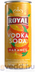Royal Soda 0, 25L Narancs 4, 5% (DRS)*