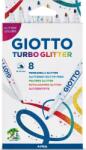 GIOTTO Turbo Glitter Set de markere 2, 8 mm Mix 8 Bucăți (F425800)
