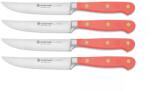 Wüsthof Set de 4 cuțite pentru friptură Wüsthof Classic Colour 12 cm, Coral Peach Tacam