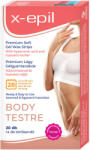 X-Epil Hidratáló gélgyantacsíkok hialuronnal testre - 20db (XE9223) - nutri1