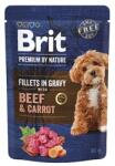 Brit Premium kutyafilé marhahúsos és sárgarépás mártásban 85 g