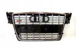 RTL Premium Audi A4 S4 Grillrács Ezüst Középső Fényes