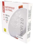 EMOS ZV1132 LED panel VIXXO beépíthető 10W 900lm IP65 természetes fehér (1540111120)