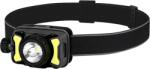 TRACON Tracon HL600R LED fejlámpa, hibrid akkumulátorral 5 W, 600 lm, 3, 7 V, 1200 mAh, 103040/3xAAA, IP44 (HL600R)