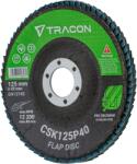 TRACON Tracon CSK125P40 Csiszolókorong 125x22mm, P40 (CSK125P40) - hejovill