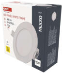 EMOS ZD1125 LED süllyesztett lámpatest NEXXO, kerek, fehér, 7W, természetes fehér (1540110623)