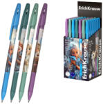 ErichKrause Golyóstoll 0, 7mm kék - Magic Pet Stick