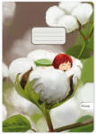 APERTA Caiet A5 tip I, 24 file, APERTA Povesti Cotton soft
