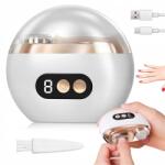 Bedee 3 sebességfokozatú elektromos körömvágó automata gyűjtéssel (Elektryczny trymer do paznokci)