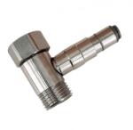 FILTRO Teu adaptor pentru alimentare filtru, sistem on-off, 1/2" filet ext. x 1/4" qc x 1/2" filet int. , cu mufa rapida de 1/4 (SS304-12-14-ONOFF) Filtru de apa bucatarie si accesorii