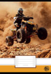 OPTISCHOOL Füzet Tűzött A/5 20-32 Sima Quad (27I2032014)