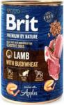 Brit Premium by Nature bárány hajdinával 6x400 g