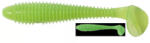 Keitech Swing Impact FAT 4, 3" / #026 - Clear Chartreuse Glow gumihal