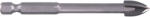  Üvegfúró 4POWER, E 6, 3 befogással 8x90mm üveghez, csempéhez, kerámiához, tükörhöz, porcelánhoz