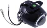 SHIN YO ellipszoid mini ködlámpa H3, ovális, fekete, kék lencsével, motorkerékpárhoz SHIN YO Elektronika Világítások Fényszórók