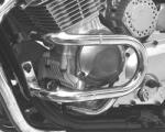 Fehling motorvédő bukócső, 2 db, Yamaha XJ 900 S Diversion (4KM), 94-03 modellekhez Fehling Vázak, idomok, kiegészítők Védőelemek Motorvédők