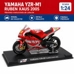 ATLAS Macheta motocicleta Yamaha YZR-M1 Ruben Xaus Moto GP 2005, scara 1: 24, cu vitrina plexiglas (2956)