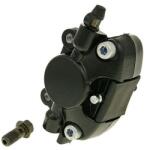 2EXTREME első féknyereg fekete, komplett fékbetétekkel Piaggio Zip 2 SP, Sfera, Liberty, Vespa ET2, ET4, LX, LXV robogókhoz 2EXTREME Futómű és fék alkatrészek Fékmunkahengerek, féknyergek