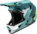 FLY Racing Rayce Ifjúsági Kerékpáros Sisak - Matt Kék Kő/Hi-Vis FLY RACING Bicikli alkatrészek Kerékpáros ruházat Kerékpáros sisakok - motomotors - 80 085 Ft