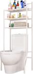 Mobikon Raft deasupra toaletei metal alb Remin 61x37x151 cm (0000315111) Raft