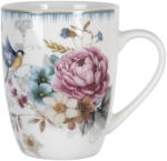 Clayre & Eef Cana portelan multicolor Romantic 12x8x10 cm / 360 ml (PIRMUdeco)