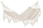 Bizzotto Hamac suspendabil din bumbac crem Kauana 200 cm x 100 cm (0792041deco)